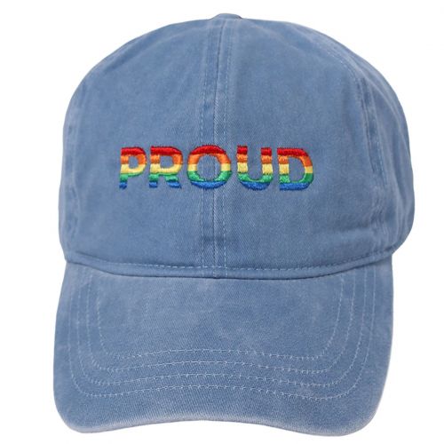  David & Young Rainbow Proud Ponyflo Baseball Cap