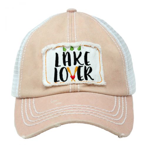  David & Young Lake Lover Mesh Back Ponyflo Baseball Cap