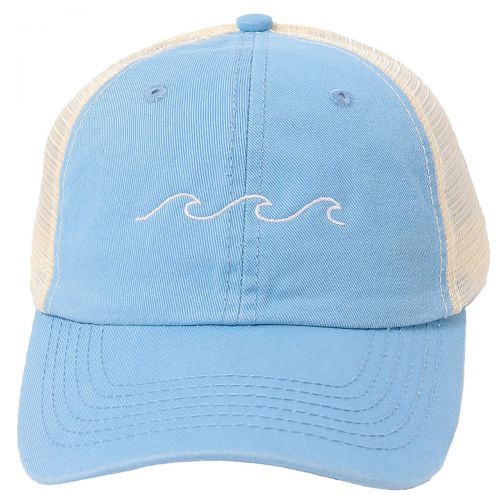  David & Young Ocean Waves Mesh Back Ponyflo Baseball Cap