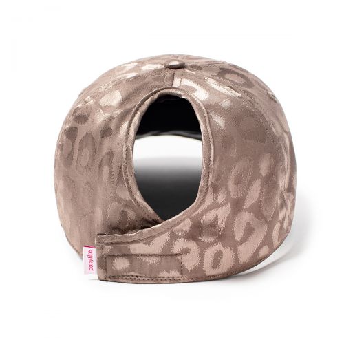  David & Young Val Leopard Active Ponyflo Baseball Cap