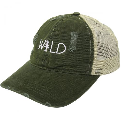  David & Young Wild Mesh Back Ponyflo Baseball Cap