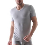 DAVID ARCHY Mens Undershirts Ultra Soft Micro Modal V-Neck Breathable T-Shirts 2 or 3 Pack