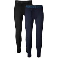 [아마존 핫딜] [아마존핫딜]David+Archy David Archy Mens 2 Pack Ultra Soft Winter Warm Base Layer Pants Fleece Lined Thermal Bottoms Long Johns with Fly