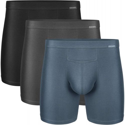  [아마존핫딜][아마존 핫딜] David+Archy David Archy Mens 3 Pack Premium Supima Cotton Underwear Ultra Soft Boxer Briefs with Fly