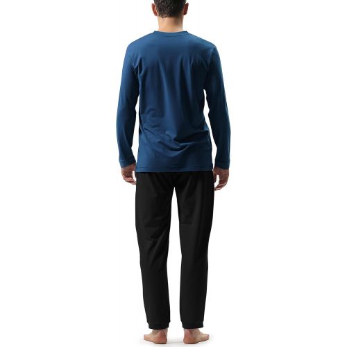  [아마존핫딜][아마존 핫딜] David+Archy David Archy Mens Cotton Sleepwear Tall PJs Nightwear Pajamas Set