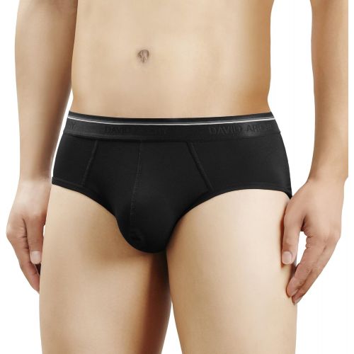  [아마존 핫딜] David+Archy DAVID ARCHY 4 Pack Mens Ultra Soft Comfy Rib Micro Modal Briefs