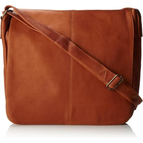  David King & Co. Laptop Messenger Bag Plus, Black, One Size