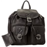 David King & Co. Double Front Pocket Backpack, Black, One Size