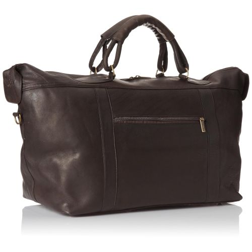  David King & Co. Top Zip Travel Bag, Cafe, One Size