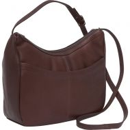 David King & Co. Top Zip Hobo 1034, Cafe, One Size