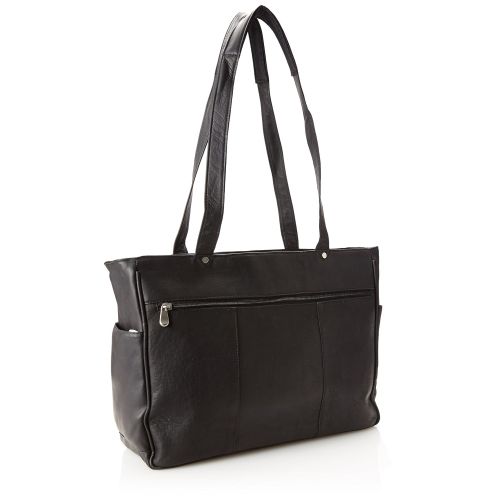  David King & Co. Womens Multi Pocket Briefcase Plus, Black, One Size