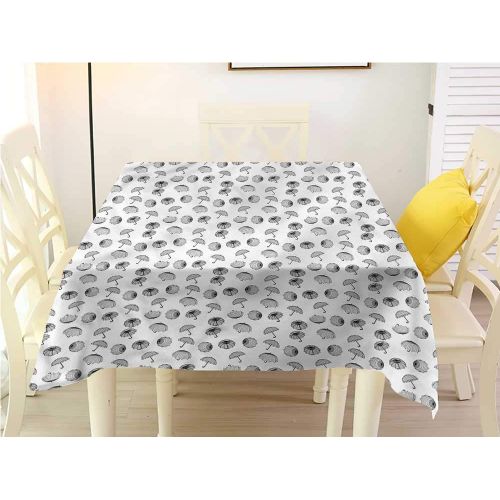  Davishouse Washable Table Cloth Floral Feminine Set Indoor Outdoor Camping Picnic W60 x L60