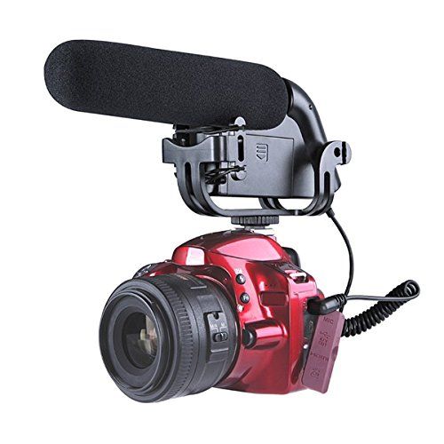  Davitu DAVITU BY-VM190P Stereo Video DSLR Camera DV Audio Recorder Shotgun Microphone