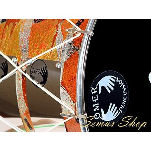  [아마존베스트]Davul Oriental Professional Dhol Drum Kit 53 cm 100% Handmade (32)