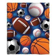 Dawhud Direct Sports Super Fan Fleece Throw Blanket