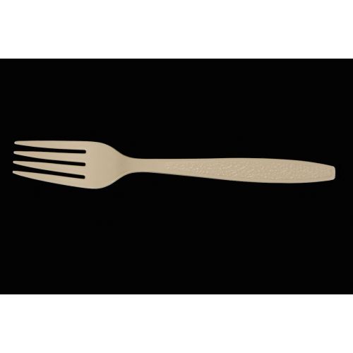  Daxwell A10000997 Plastic Cutlery, Heavy Weight Polystyrene (PS) Forks, Champagne, 7 1/8 (Case of 1,000)