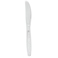 Daxwell Heavy Weight Polystyrene 7 9/16 Knife, Clear, Recyclable (Case of 1,000)