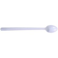 Daxwell Medium Heavy Weight Polypropylene Soda Spoon, White, Recyclable (Case of 1,000)