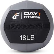 Day 1 Fitness Soft Wall Medicine Ball  9 Weight and 3 Color OPTIONS - for Exercise, Rehab, Core Strength, Large Durable Balls for TRX, Floor Exercises, Stretching