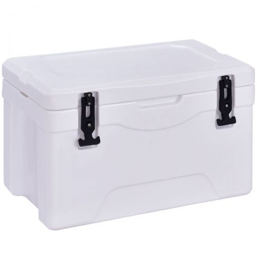  Dayanaprincess 32 Quart Sports Heavy Duty Insulated Fishing Hiking Camping Forest Cooler White Cold New Durable Travel Portable Hardware