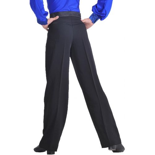  Daydance Black Mens Boys Latin Ballroom Tango Modern Salsa Dance Pant