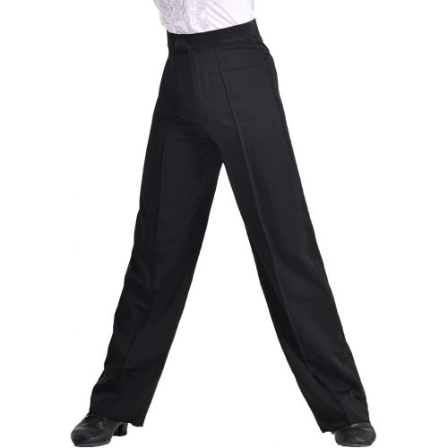  Daydance Black Mens Boys Latin Ballroom Tango Modern Salsa Dance Pant