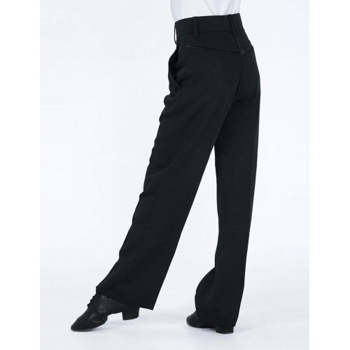  Daydance Black Mens Boys Latin Ballroom Tango Modern Salsa Dance Pant