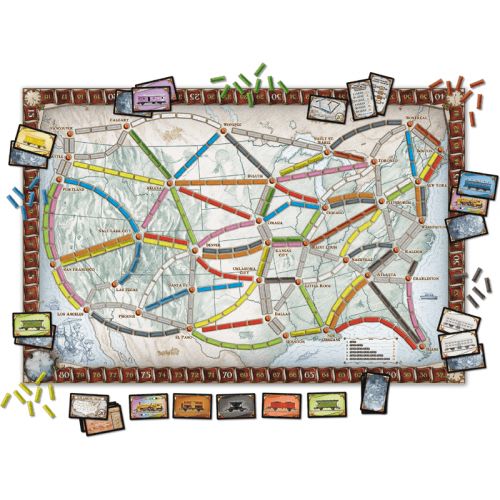  Days of Wonder Ticket to Ride, Strategy Board Game