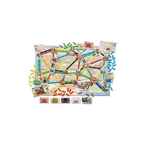  Days of Wonder Ticket to Ride First Journey Board Game