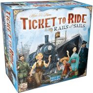 Ticket to Ride Rails & Sails Board Game - Train Route-Building Strategy Game, Fun Family Game for Kids & Adults, Ages 10+, 2-5 Players, 90-120 Minute Playtime, Made by Days of Wonder