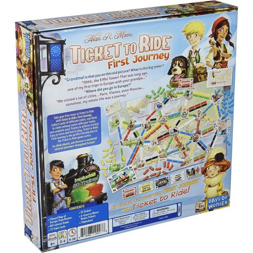  Days of Wonder Ticket to Ride: Europe - First Journey