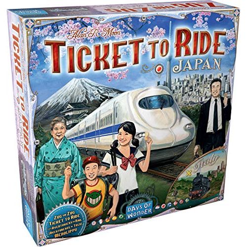  Days of Wonder Ticket to Ride: Japan and Italy Map Collection