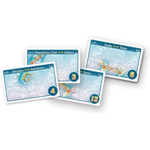  Days of Wonder Ticket to Ride: Japan and Italy Map Collection