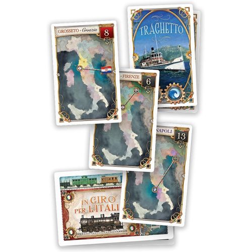  Days of Wonder Ticket to Ride: Japan and Italy Map Collection