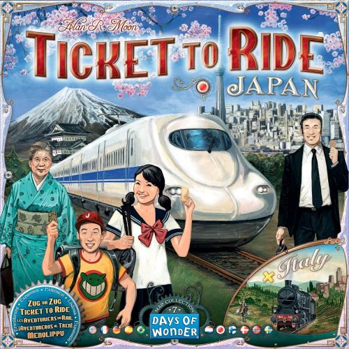  Days of Wonder Ticket to Ride: Japan and Italy Map Collection