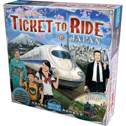  Days of Wonder Ticket to Ride: Japan and Italy Map Collection