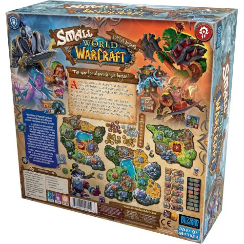  Days of Wonder Small World of Warcraft Board Game Fantasy Civilization Game for Family Game Night Strategy Game for Adults and Kids Ages 8+ 2-5 Players Avg. Playtime 40-80 Minutes Made by Days of