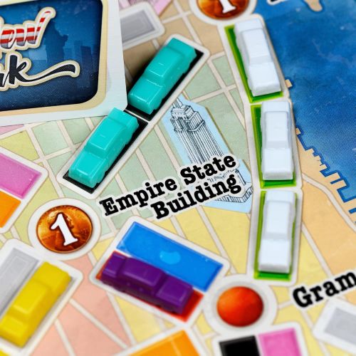  Ticket to Ride New York Board Game Family Board Game Board Game for Adults and Family Taxi Game Ages 8+ for 2 to 4 players Average Playtime 10 15 minutes Made by Days of Wonder