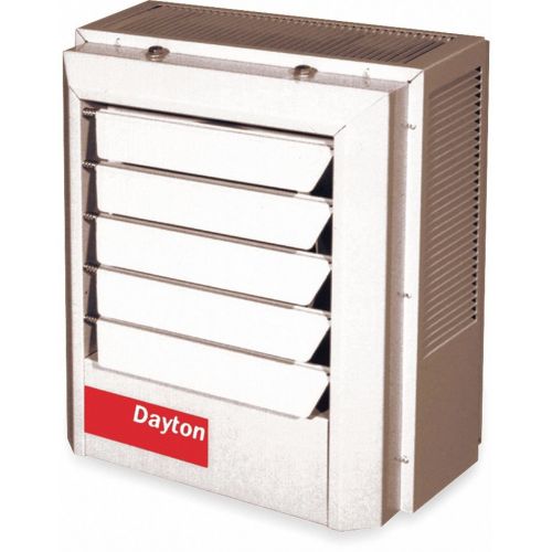  Dayton 5.67.5kW Electric Unit Heater, 1 or 3-Phase, 208240V, 2YU66