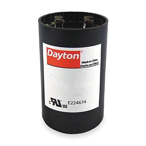  Dayton Motor Start Capacitor, 161-193 MFD, Round