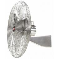 Dayton 24 Industrial Wall-Mounted Stainless Steel Washdown Air Circulator