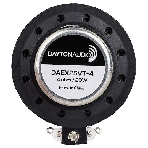  Dayton Audio DAEX25VT-4 Vented 25mm Exciter 20W 4 Ohm