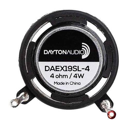  Dayton Audio DAEX19SL-4 Slimline Coin Type 19mm Exciter 4W 4 Ohm