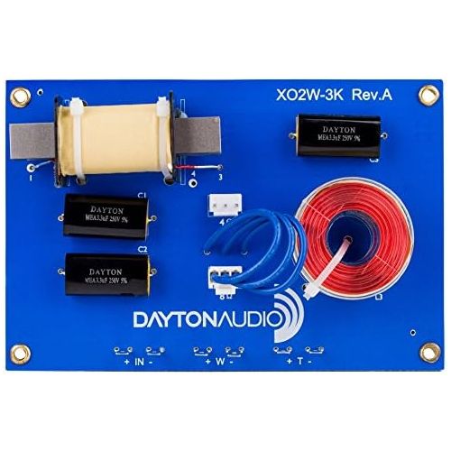  [아마존베스트]Dayton Audio XO2W-3K 2-Way Crossover 3,000 Hz