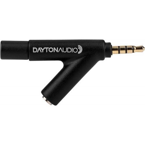  [아마존베스트]Dayton Audio iMM-6 Calibrated Measurement Microphone for iPhone, iPad Tablet and Android,Black
