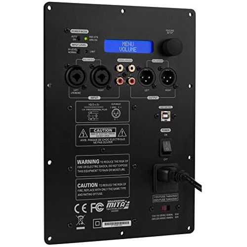  Dayton Audio SPA250DSP 250W Subwoofer Plate Amplifier DSP