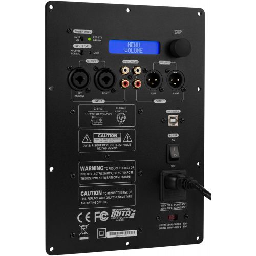  Dayton Audio SPA250DSP 250W Subwoofer Plate Amplifier DSP