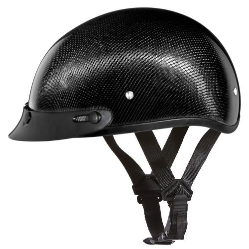  Daytona Helmets Leading The Way In Quality Headgear D.O.T. DAYTONA SKULL CAP- GREY CARBON FIBER