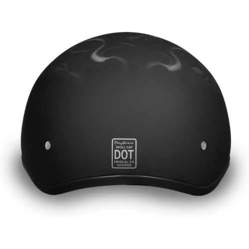  Daytona Helmets Leading The Way In Quality Headgear D.O.T. DAYTONA SKULL CAP- WPISTONS SKULL