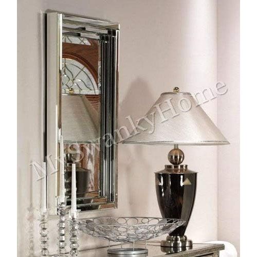  Dazzling Layered Glass Frame FRAMELESS Wall Mirror